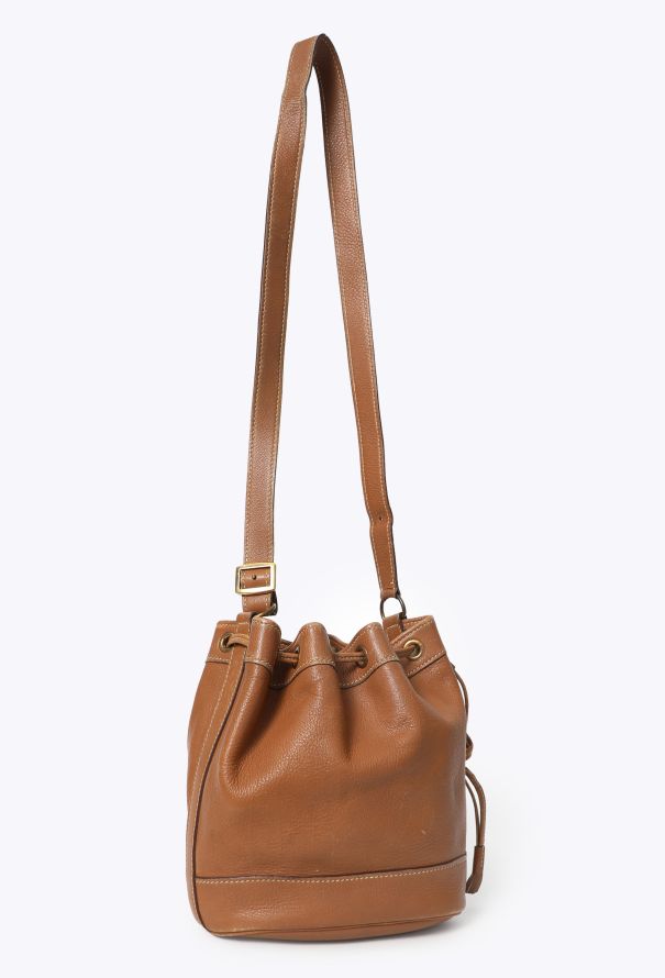 Hermès Vintage Gold Courchevel Market Bag PM - 2
