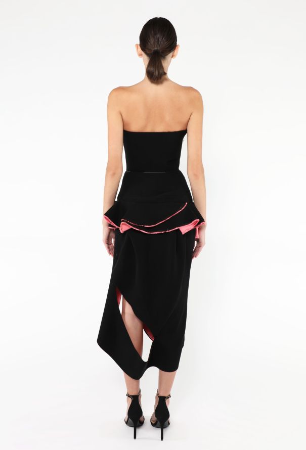 Balenciaga S/S 2013 Peplum Cut-Out Gown - 3