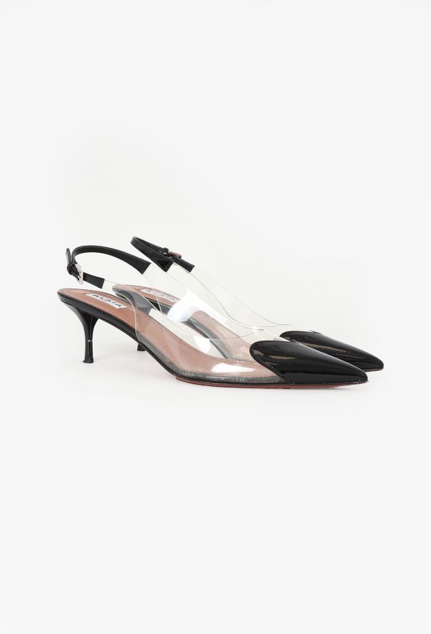 Alaïa F/W 2023 Le Coeur Slingback Pumps - 4