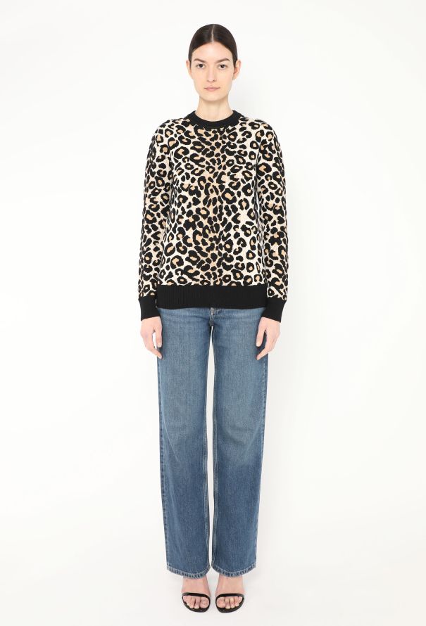 Céline 2014 Printed Crewneck Sweater - 2 Céline 2014 Printed Crewneck Sweater - 2