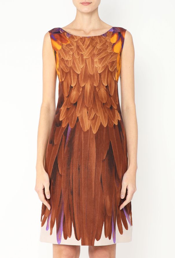 Prada S/S 2005 Silk Feather Dress - 4 Prada S/S 2005 Silk Feather Dress - 4