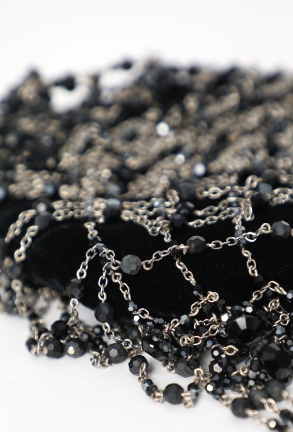 2000s Swarovski Couture Beaded Purse - 8