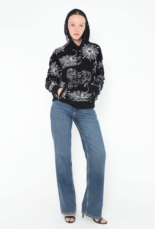 Chanel 2022 Terrycloth Graphic Hoodie - 4 Chanel 2022 Terrycloth Graphic Hoodie - 4