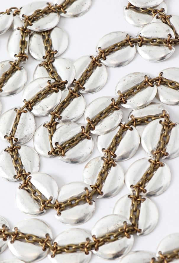 Chloé Vintage Disk Chainlink Necklace - 4