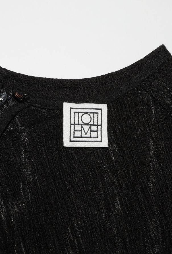 Toteme 2023 Ruched-Waist Dress - 4