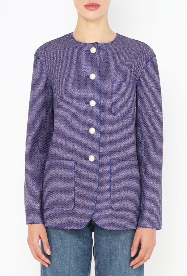 Chanel S/S 2013 Tweed Pearl Button Ensemble - 2