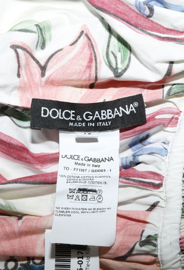Dolce & Gabbana 2018 Majolica Cotton Top - 5 Dolce & Gabbana 2018 Majolica Cotton Top - 5