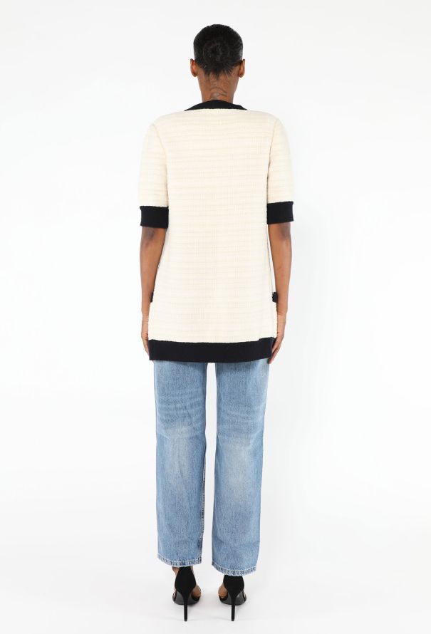 Gucci F/W 2017 Wool Bicolor Cardigan - 5