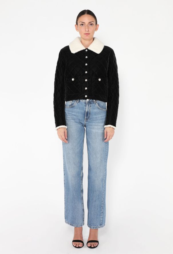 Chanel 2024 Coco Neige Quilted Bomber Jacket - 4