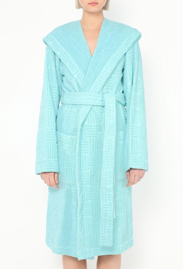 Bottega Veneta 2022 Intrecciato Terry Cloth Bathrobe Set - 4 Bottega Veneta 2022 Intrecciato Terry Cloth Bathrobe Set - 4
