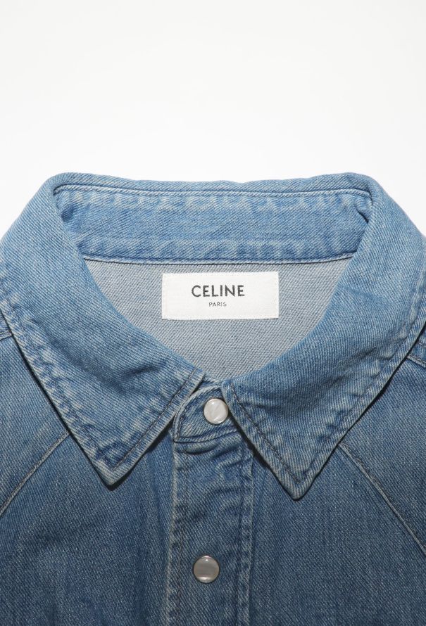 Céline 2020 Western Denim Overshirt - 5