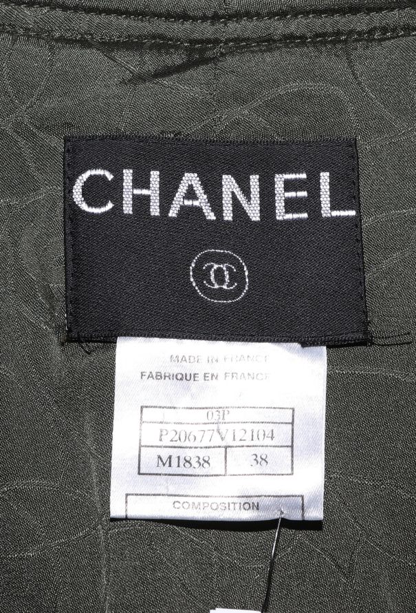 Chanel 2003 Cinched Linen Tweed Jacket - 5