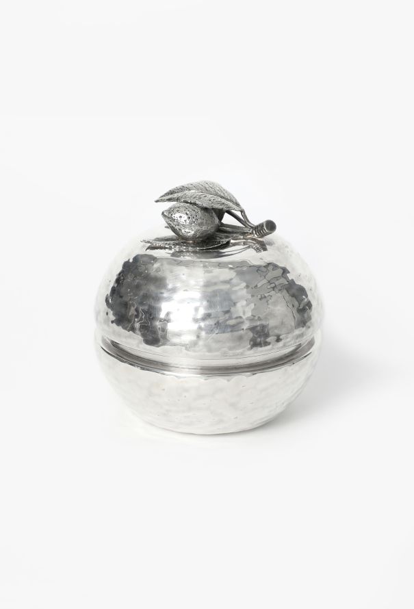 Dior Vintage Hammered Silver Candy Dish - 1