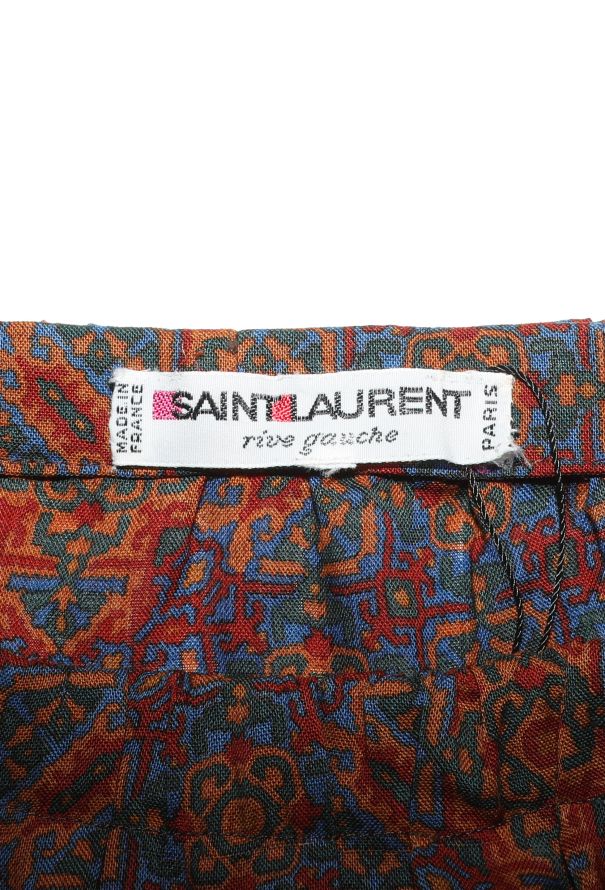 Saint Laurent Late '70s Russian Tiered Peasant Skirt - 5