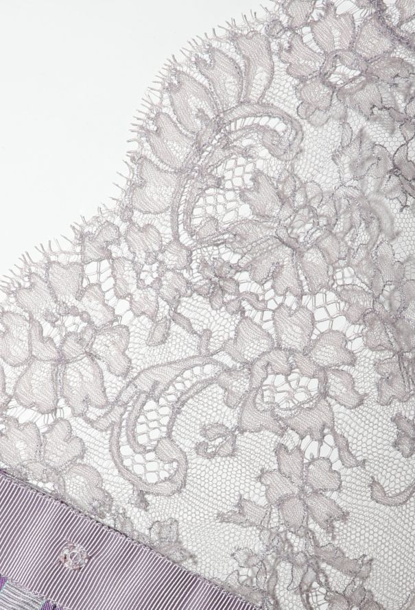 Alexander McQueen 2005 Striped Chantilly Blouse - 8