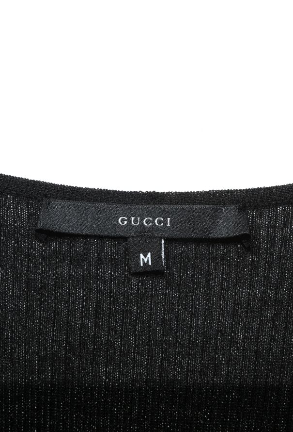 Gucci 1998 Buckled Knit Cardigan - 4