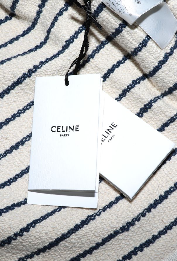 Céline 2023 Tweed Marinière Jacket - 7 Céline 2023 Tweed Marinière Jacket - 7