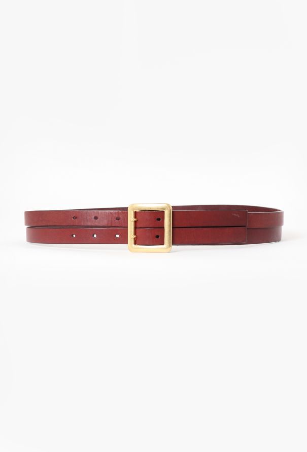 Céline 2010 Layered Buckle Belt - 1