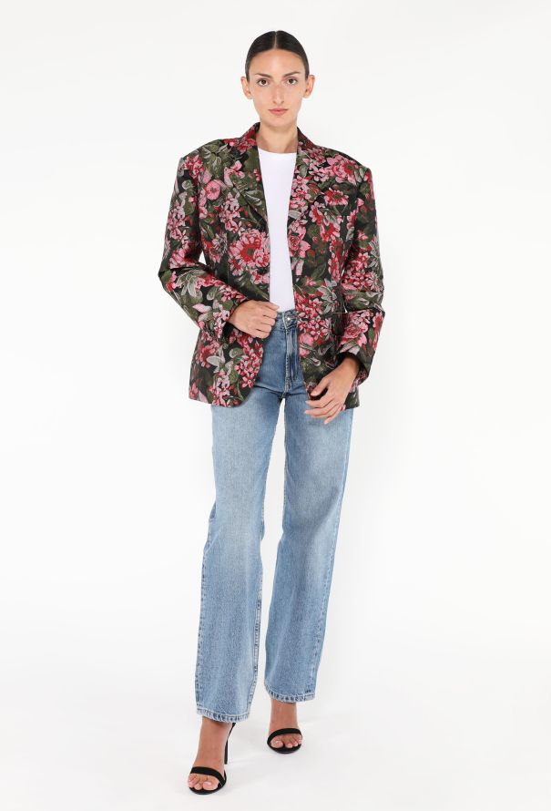 Comme des Garçons S/S 2023 Tailored Floral Blazer - 4