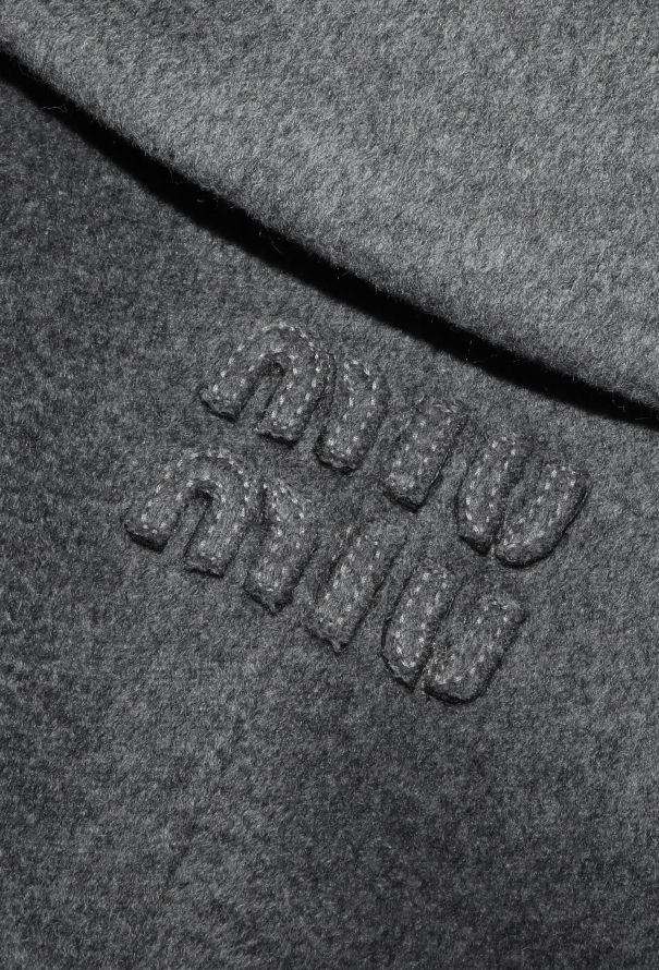 Miu Miu F/W 2023 Oversized Felted Blazer - 9