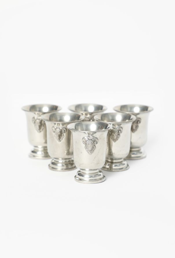 Dior 1960s Gabriella Crespi Ram Shot Glasses - 2