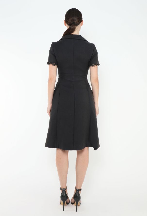 Chloé Early '90s Lace Trim Linen Dress - 3 Chloé Early '90s Lace Trim Linen Dress - 3