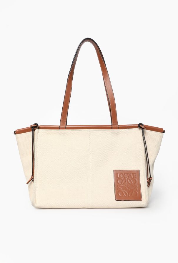 Loewe Canvas Cushion Tote Bag - 1