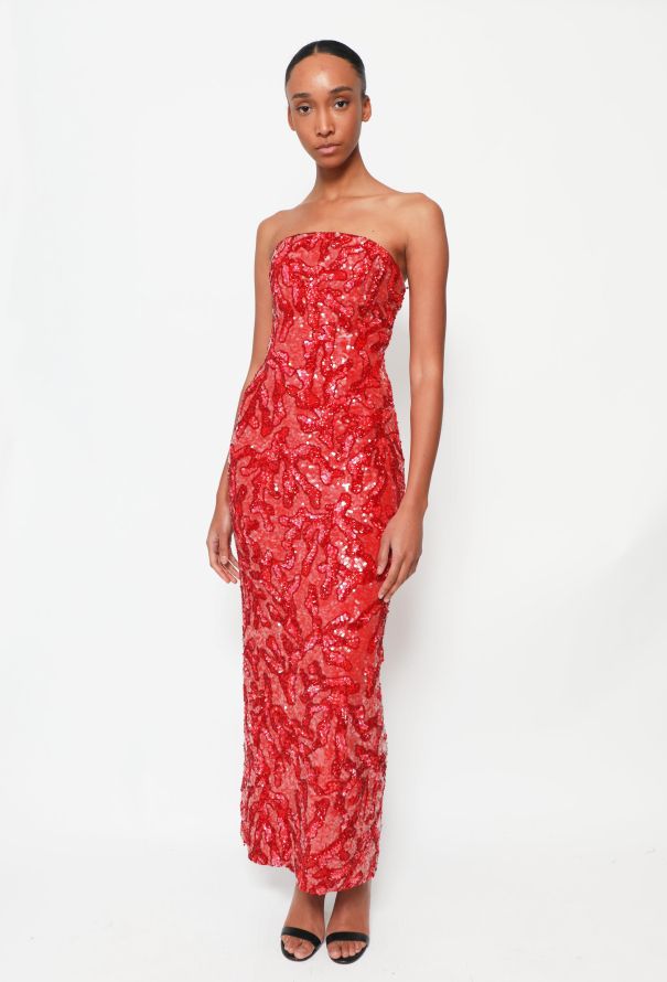 Halston COLLECTOR '70s Couture Sequin Gown - 2 Halston COLLECTOR '70s Couture Sequin Gown - 2