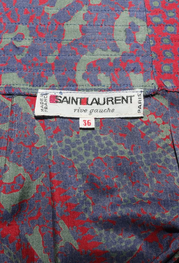 Saint Laurent Vintage Paisley Harem Ensemble - 8 Saint Laurent Vintage Paisley Harem Ensemble - 8