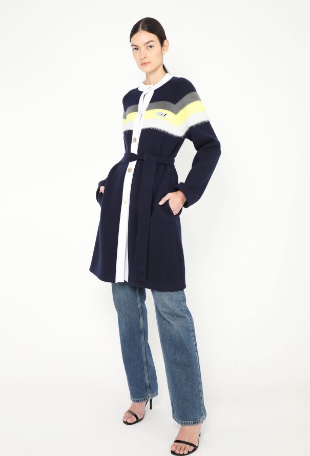 Louis Vuitton 2024 Belted Emblem Cardigan - 4