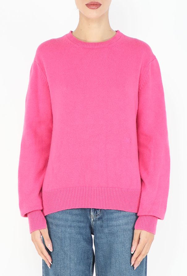 Céline Cashmere Knit Triomphe Sweater - 1
