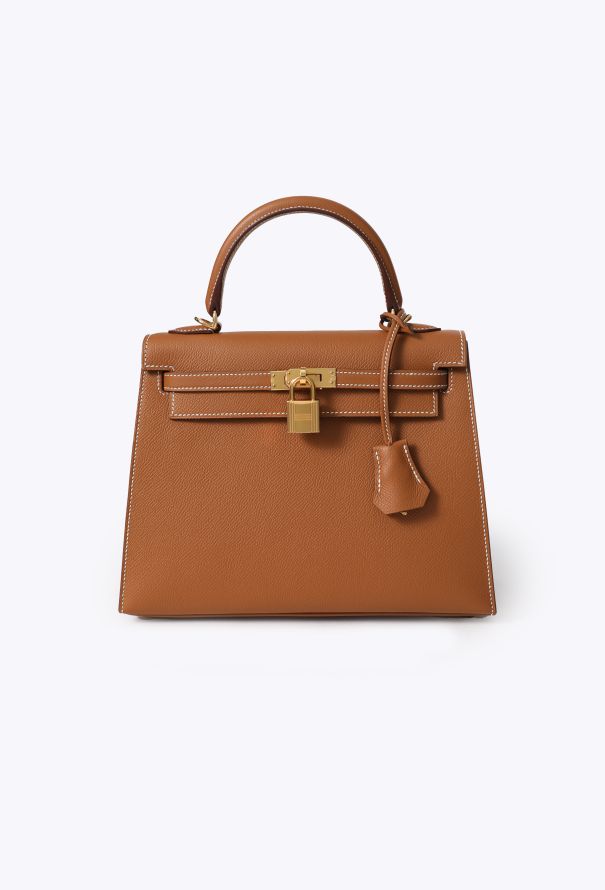 Hermès 2023 Gold Epsom Kelly Sellier 25 - 1