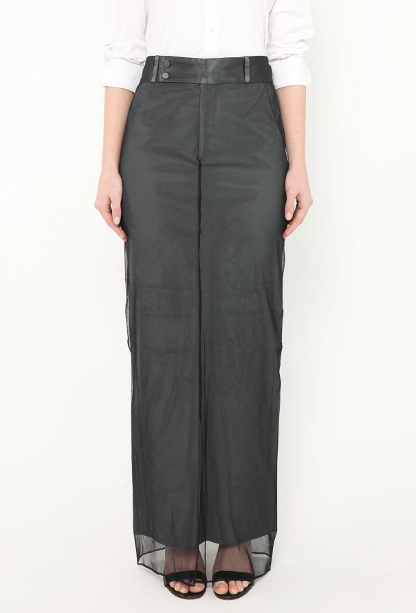 Gucci Iconic F/W 1998 Layered Mesh Silk Skirt - 3