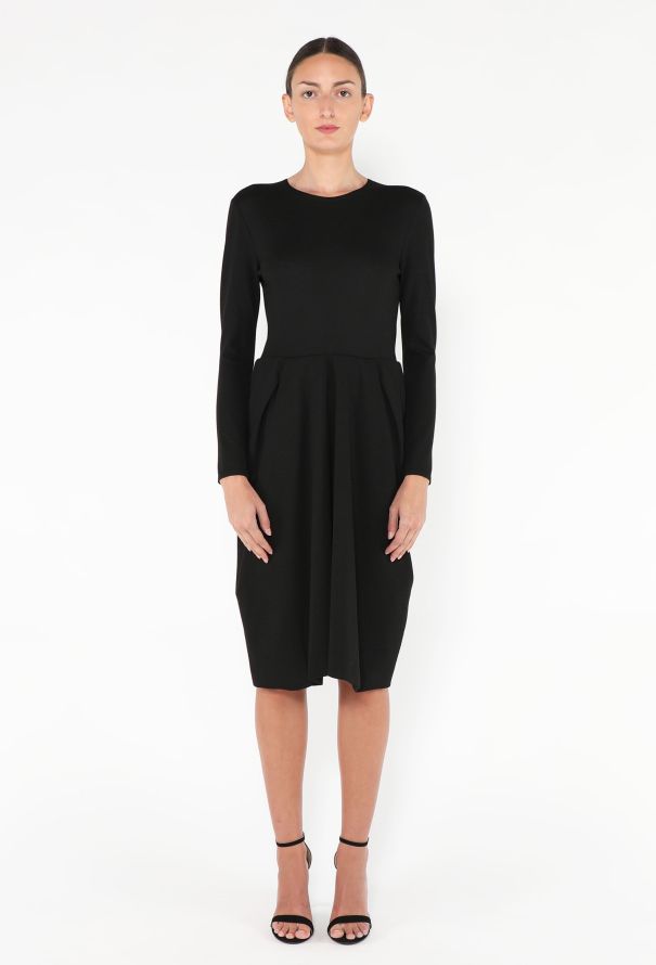Céline 2011 Pleated Tulip Dress - 3