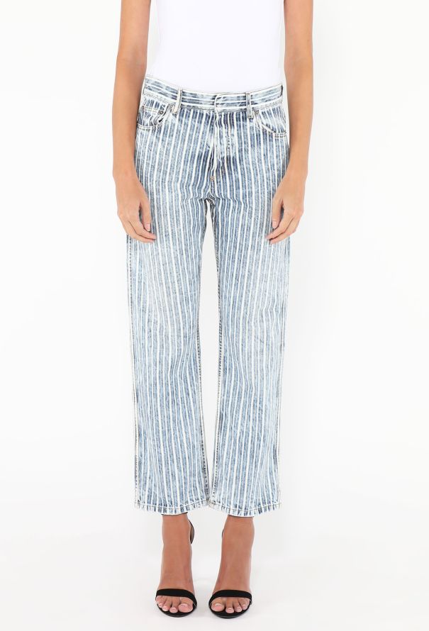 Dior 2019 Striped Denim Jeans - 3