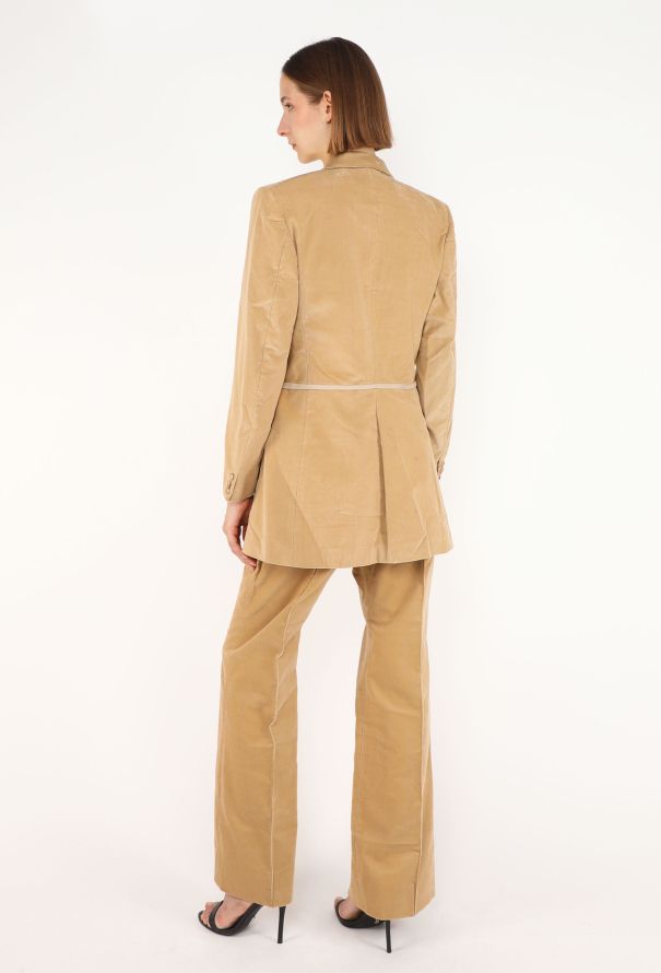 Chloé Flared Corduroy Suit, Early 2000s - 6