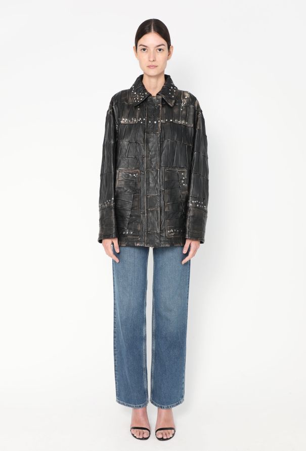 Prada S/S 2024 Studded Leather Jacket - 4 Prada S/S 2024 Studded Leather Jacket - 4