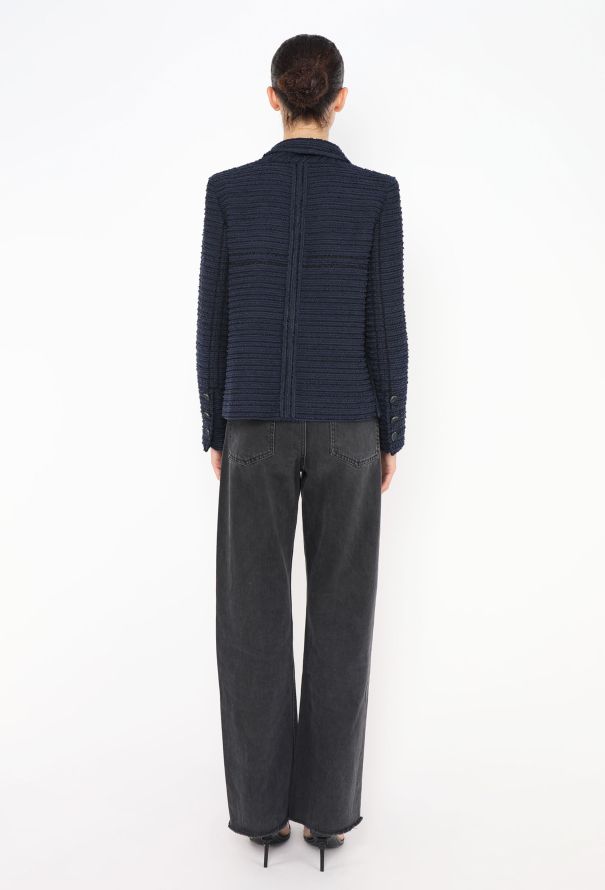Chanel Bouclé Notched Jacket - 5 Chanel Bouclé Notched Jacket - 5