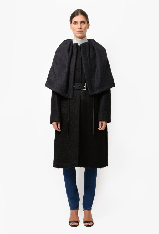 COLLECTOR F/W 2016 Belted Mohair Coat