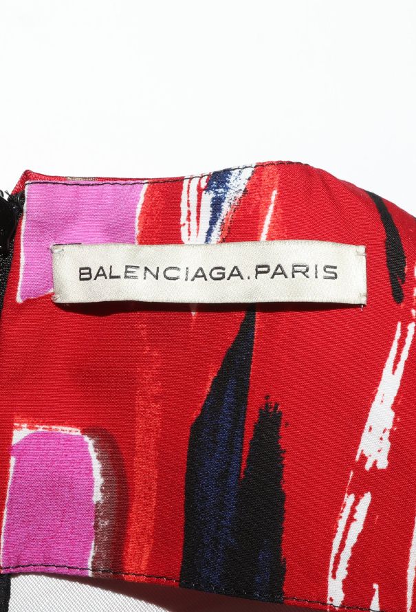 Balenciaga S/S 2012 Printed Tunic Top - 5 Balenciaga S/S 2012 Printed Tunic Top - 5