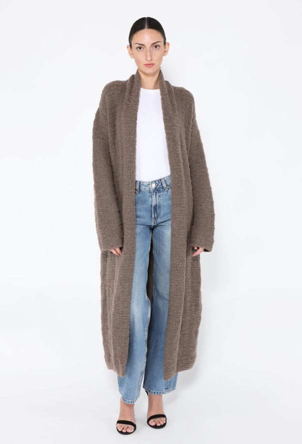 The Row 2020 Atra Bouclé Belted Cardigan - 2