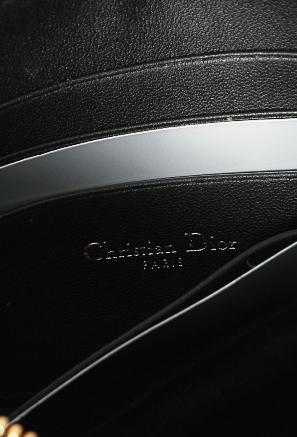 Dior Caro Patent Cannage Pouch - 13