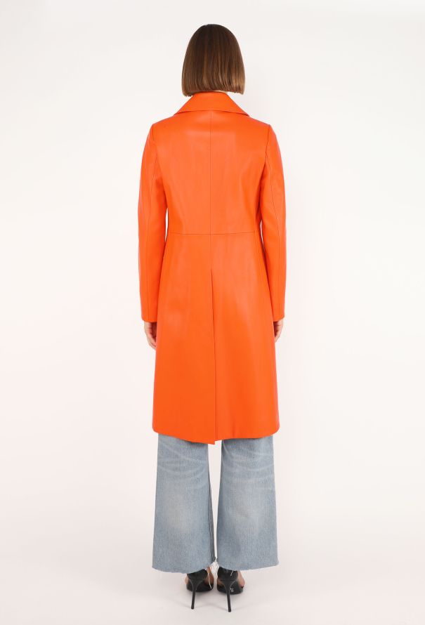 Prada Lambskin Leather Coat, S/S 2020 - 7