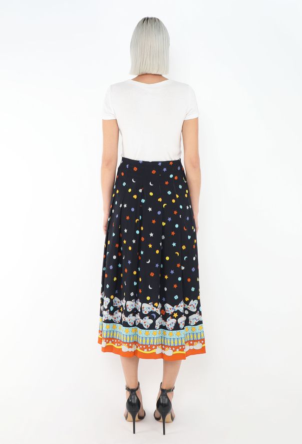 Gucci Pre-Fall 2016 Pleated Silk Skirt - 5