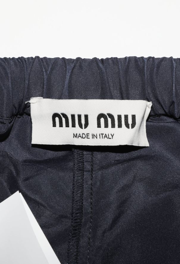 Miu Miu 2024 Nylon Drawstring Shorts - 5 Miu Miu 2024 Nylon Drawstring Shorts - 5