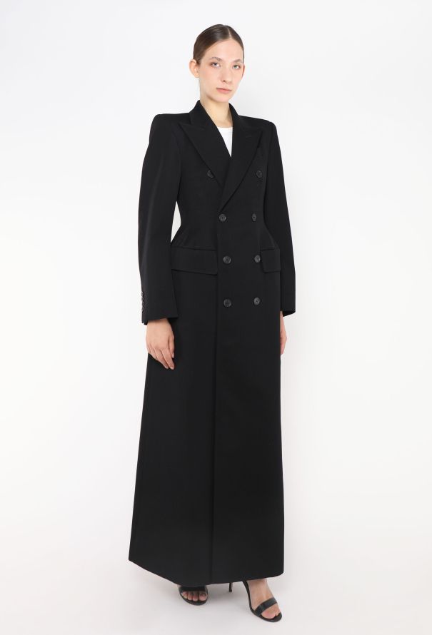 Balenciaga 2023 Wardrobe Hourglass Coat - 3