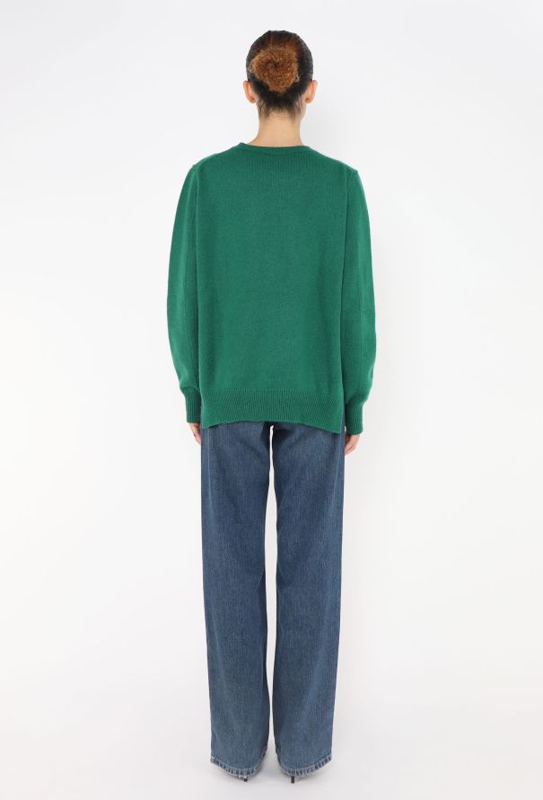 Céline Cashmere Triomphe Sweater - 4