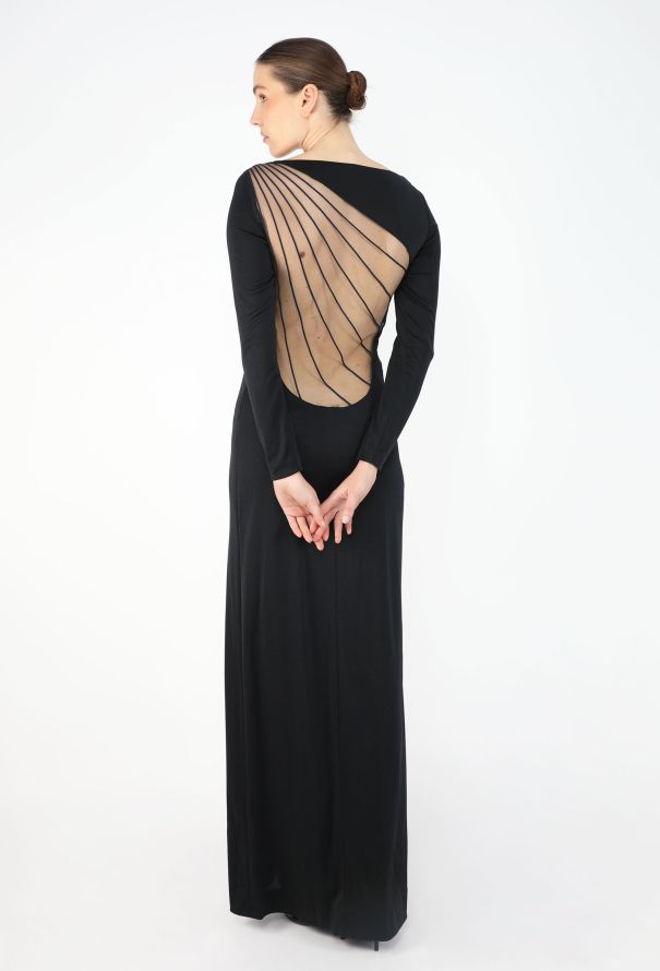 Azzaro '70s Open-Back Sheath Gown - 2