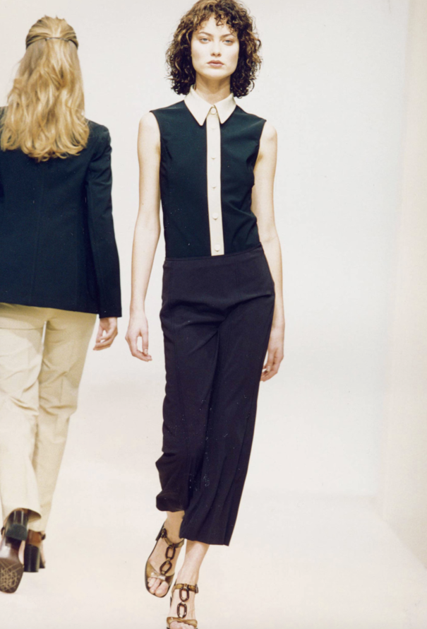 Prada Rare S/S 1996 'Ugly Chic' Polo Top - 2