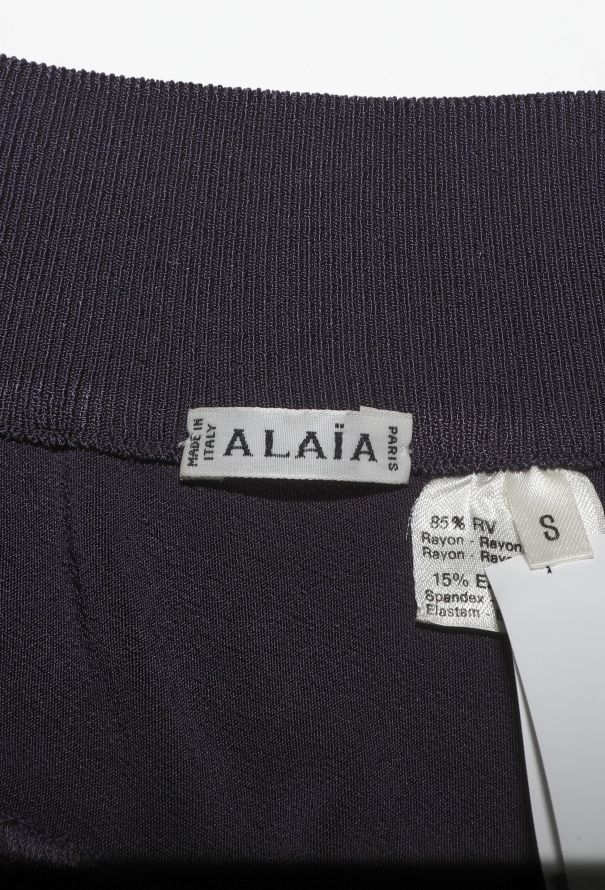 Alaïa S/S 1990 Pleated Bodycon Dress - 7